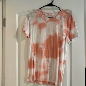 Pink tie dye shirt